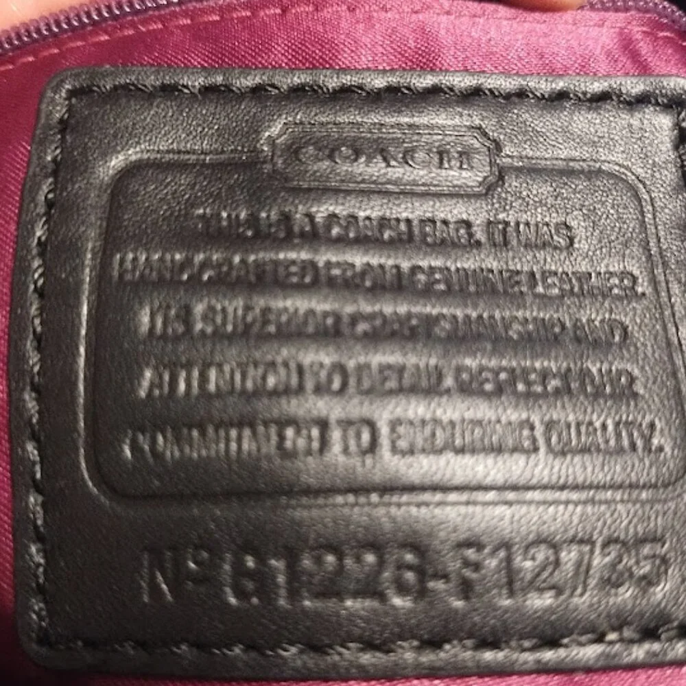 Black Coach Patent 